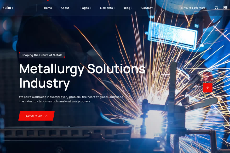 Metallurgy Co. 网站方案